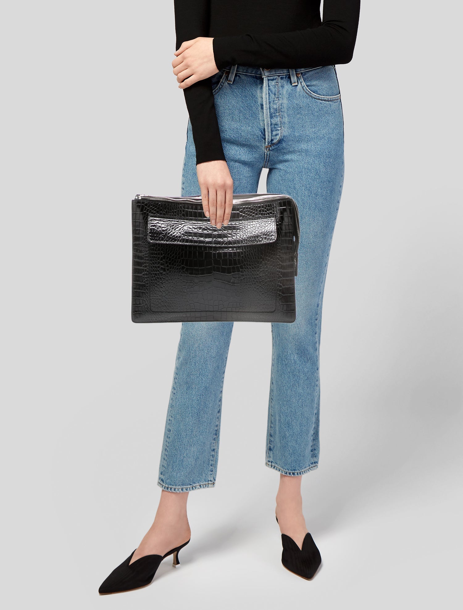 Acne Studios Embossed Crocodile Portfolio